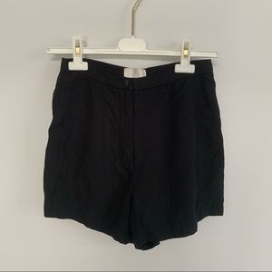 LE FOU BY ARITZIA high-waisted black shorts